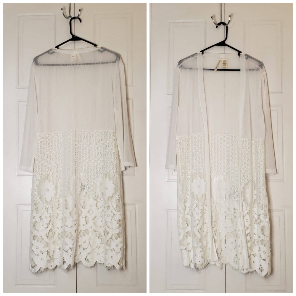 Forgotten Grace Coverup - XL - Ivory
